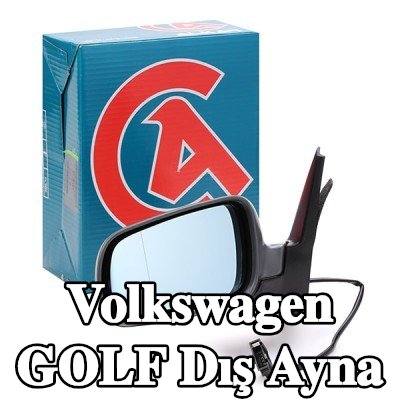 ALKAR Sol yan ayna, Elektrikli — 2002 Volkswagen Golf