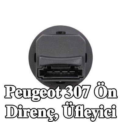 FAST Ön direnç, arka fan — Peugeot 307