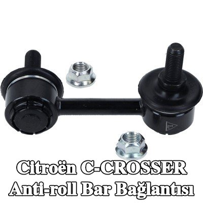 LEMFÖRDER Arka aks sol stabilizatör kolu, 80mm — Citroën C-crosser