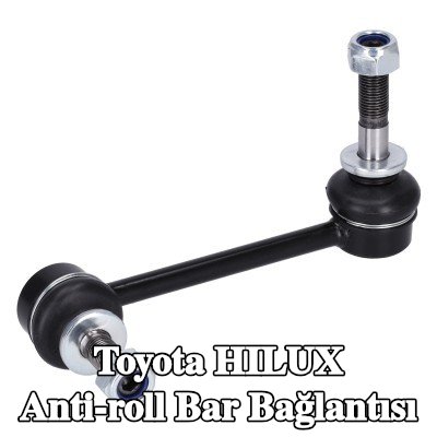 FEBI BILSTEIN Stabilizatör kolu OE Turbo YENİ, 140mm, Çelik, somunlu — Toyota Hilux