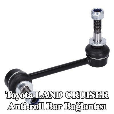 FEBI BILSTEIN Stabilizatör kolu OE Turbo YENİ, 140mm, Çelik, somunlu — Toyota Land Cruiser