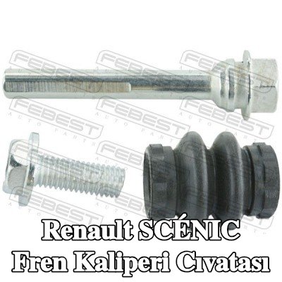 FEBEST Fren kaliperi cıvatası Arka Aks — Renault Scénic
