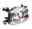 ABAKUS Far Sol, H4, Lens Rengi (yön göstergesi): Sarı, ampul içermez — Nissan Pick Up (1)