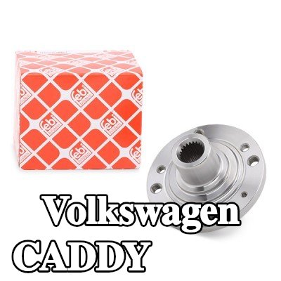 FEBI BILSTEIN محور العجلة المحور الأمامي الأيسر, المحور الأمامي الأيمن, بدون محمل عجلة — 2002 Volkswagen Caddy