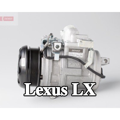 DENSO ضاغط تكييف هواء مع قابض مغناطيسي — 2000 Lexus Lx