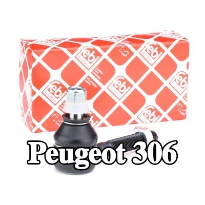 FEBI BILSTEIN طرف قضيب التوجيه OE Turbo جديد, المحور الأمامي الأيسر, المحور الأمامي الأيمن — Peugeot 306