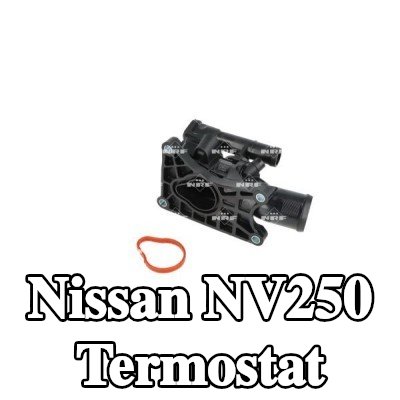 NRF Termostat 80°C, conta/sızdırmazlık elemanları ile, sensörlü — Nissan Nv250