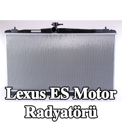 NISSENS Kapaksız motor radyatörü, genişletme deposu olmadan, contasız/sızdırmazlık elemanı olmadan — 2016 Lexus Es