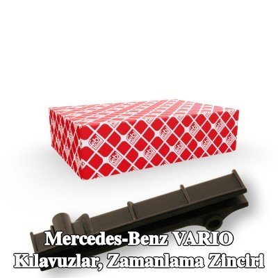 FEBI BILSTEIN Kılavuzlar, sağ triger zinciri, Üst — 2000 Mercedes-Benz Vario