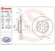 BREMBO Fren diski Prime, Outer Diameter: 282mm, içten havalandırmalı, cıvata/vida ile — 1995 Honda Prelude (3)