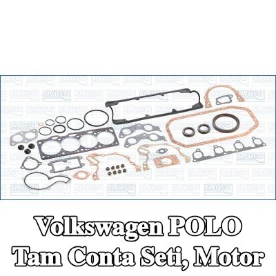 AJUSA Tam Conta Seti, silindir kapağı contalı motor, valf gövdesi contalı, FIBERMAX — 1990 Volkswagen Polo