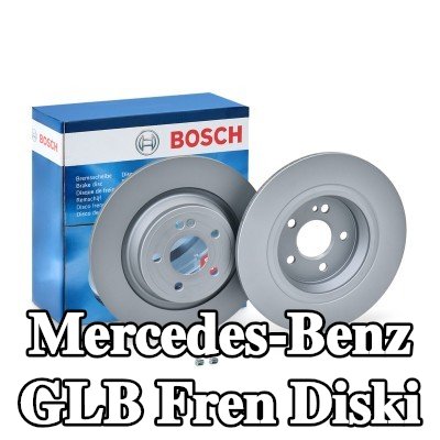 BOSCH Fren diski Dış Çap: 320mm, düz, Kaplamalı, cıvata/vida ile — Mercedes-Benz Glb