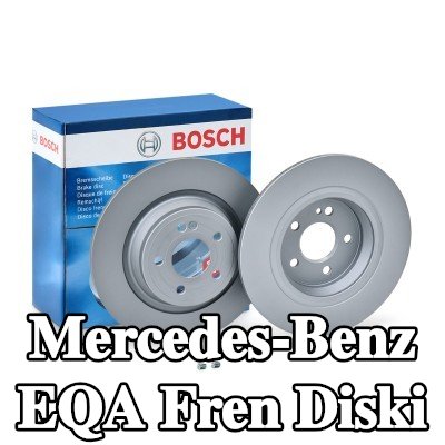 BOSCH Fren diski Dış Çap: 320mm, düz, Kaplamalı, cıvata/vida ile — Mercedes-Benz Eqa
