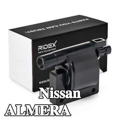 RIDEX موصل ملف الإشعال ذو 2 سنون — 1997 Nissan Almera