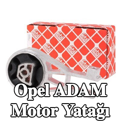FEBI BILSTEIN Motor yatağı, arka, Alüminyum — Opel Adam