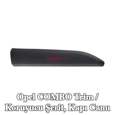FAST Trim / Koruyucu Şerit, kapı camı — Opel Combo