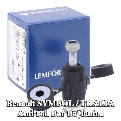 LEMFÖRDER Ön aks sol anti-roll bar bağlantısı, Ön Aks Sağ — Renault Symbol / Thalia