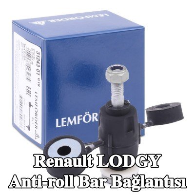 LEMFÖRDER Ön aks sol anti-roll bar bağlantısı, Ön Aks Sağ — Renault Lodgy
