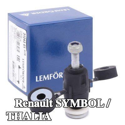 LEMFÖRDER وصلة قضيب مانع الانقلاب للمحور الأمامي الأيسر, المحور الأمامي الأيمن — Renault Symbol / Thalia