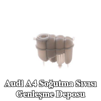 MAHLE Sensörlü soğutma sıvısı genleşme tankı, kapak olmadan — Audi A4