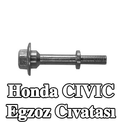 WALKER Egzoz cıvatası — 1990 Honda Civic