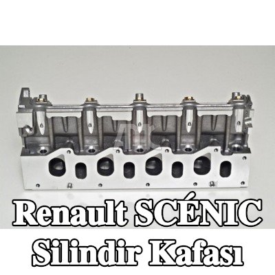 AMC Valf kılavuzları ile silindir kafası, valf yuvaları ile, eksantrik mili (ler), valf yayları olmadan, valfsız — 2004 Renault Scénic