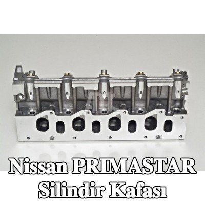 AMC Valf kılavuzları ile silindir kafası, valf yuvaları ile, eksantrik mili (ler), valf yayları olmadan, valfsız — 2002 Nissan Primastar