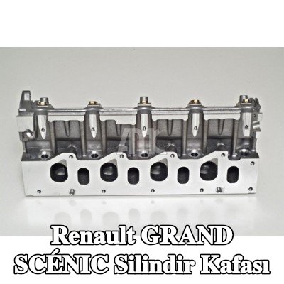 AMC Valf kılavuzları ile silindir kafası, valf yuvaları ile, eksantrik mili (ler), valf yayları olmadan, valfsız — 2004 Renault Grand Scénic