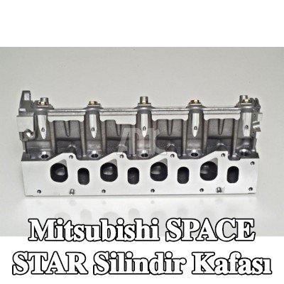 AMC Valf kılavuzları ile silindir kafası, valf yuvaları ile, eksantrik mili (ler), valf yayları olmadan, valfsız — Mitsubishi Space Star