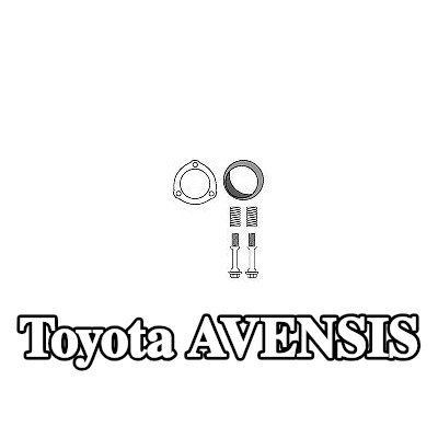 HJS مجموعة تركيب المحول الحفاز — 2004 Toyota Avensis