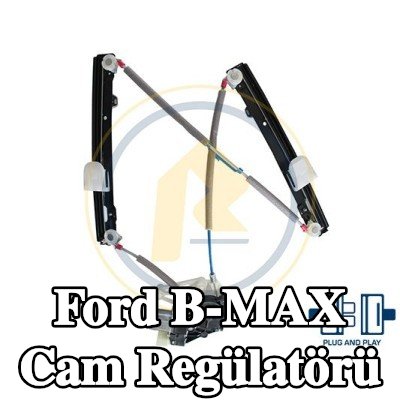 AC Rolcar Sol arka cam regülatörü, Elektrikli, elektrik motorlu — 2012 Ford B-max