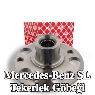 FEBI BILSTEIN Tekerlek Göbeği Arka Aks Sol, Arka Aks Sağ, tekerlek yatağı olmadan — 2002 Mercedes-Benz Sl