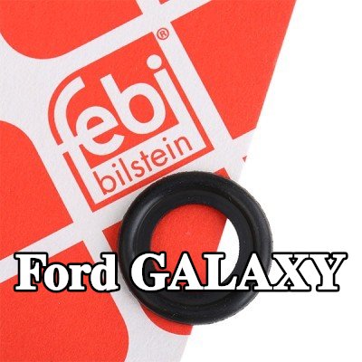 FEBI BILSTEIN حشية سدادة حوض الزيت من مطاط النتريل بوتادين (NBR), Inner Diameter: 13mm — 2016 Ford Galaxy
