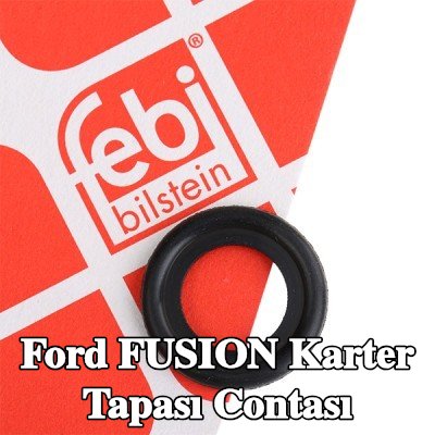 FEBI BILSTEIN Karter tapası rondelası NBR (nitril butadien kauçuk), Inner Diameter: 13mm — Ford Fusion