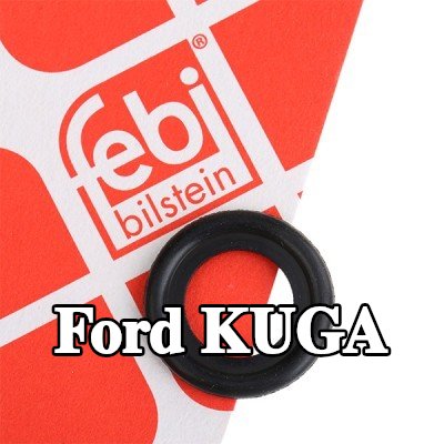 FEBI BILSTEIN حشية سدادة حوض الزيت من مطاط النتريل بوتادين (NBR), Inner Diameter: 13mm — Ford Kuga