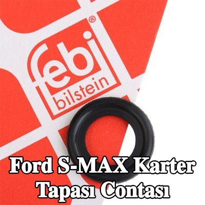 FEBI BILSTEIN Karter tapası rondelası NBR (nitril butadien kauçuk), Inner Diameter: 13mm — 2016 Ford S-max