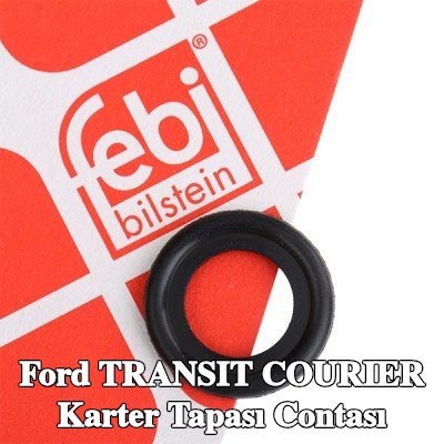 FEBI BILSTEIN Karter tapası rondelası NBR (nitril butadien kauçuk), Inner Diameter: 13mm — 2016 Ford Transit Courier