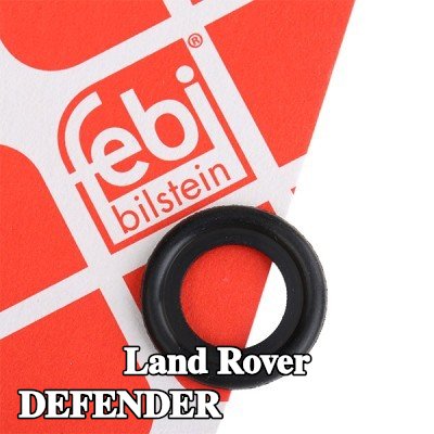 FEBI BILSTEIN حشية سدادة حوض الزيت من مطاط النتريل بوتادين (NBR), Inner Diameter: 13mm — Land Rover Defender