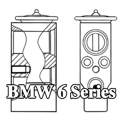 MAHLE صمام تمدد تكييف الهواء — 2012 BMW 6 Series