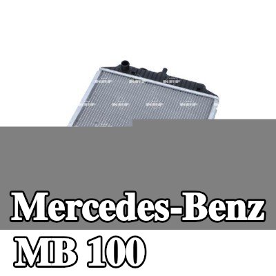 NRF مبرد المحرك من الألومنيوم, مع قطع التركيب — Mercedes-Benz Mb 100