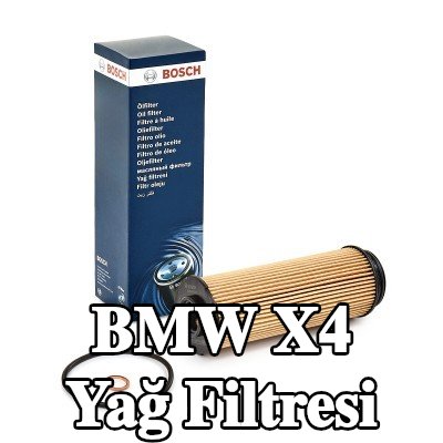 BOSCH Contalı/sızdırmazlık elemanlı yağ filtresi — BMW X4