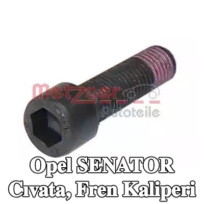 METZGER Cıvata, fren kaliperi — Opel Senator