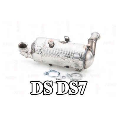 NAP carparts مرشح جسيمات الديزل مع مواد التثبيت/التركيب — DS Ds7