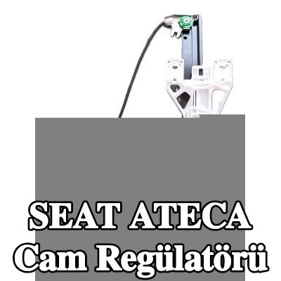 DOGA Sol arka cam regülatörü, Elektrikli, elektrik motoru olmadan — SEAT Ateca