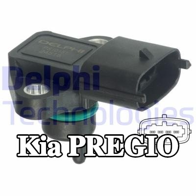 DELPHI مستشعر ضغط مشعب السحب — Kia Pregio