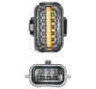 HELLA Far Sağ, H7/H7, PY21W, ampullü, far seviyeleme motorlu — Renault Scénic (2)