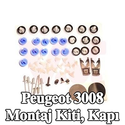 VAN WEZEL Montaj Kiti, kapı — Peugeot 3008
