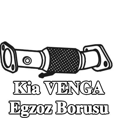 VEGAZ Egzoz Borusu — Kia Venga