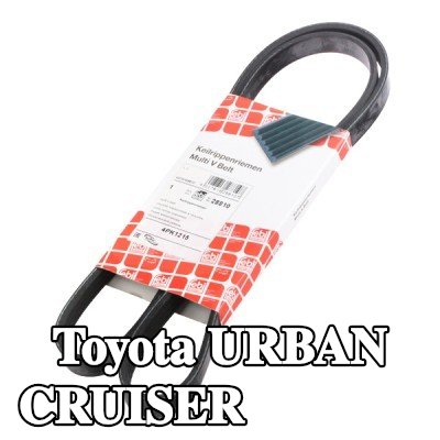 FEBI BILSTEIN حزام سيربنتين 1215mm, Number of ribs: 4 — 2008 Toyota Urban Cruiser
