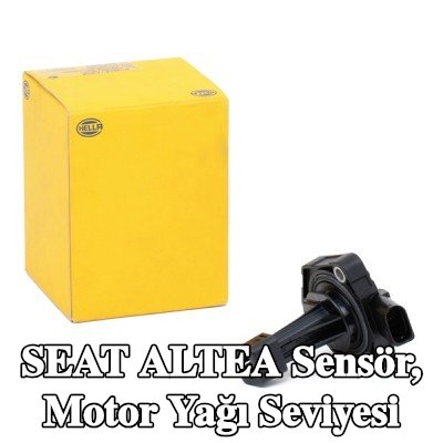 HELLA Sensör, conta/sızdırmazlık elemanlı motor yağ seviyesi — SEAT Altea